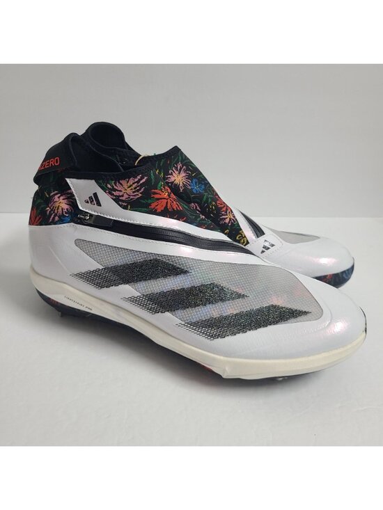 Adidas Adizero Impact+ Julio Rodriguez Baseball Cleats IH2728 Size 13 White #1 main image 6